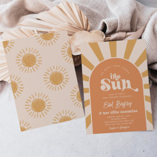 Hier komt het Sun Baby shower Sun Baby shower I Kaart