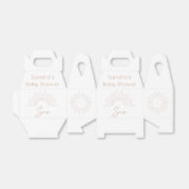 Hier komt het Sun Boho Baby shower Bedankdoosjes (Uitgevouwen)