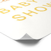 Hier komt het Welkomstbord van de Zoon Poster (Hoek)