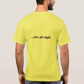 Hier komt het woord t-shirt (Achterkant)