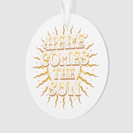 Hier komt het zonacryl Ornament (voorkant)