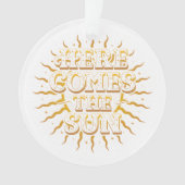 Hier komt het zonacryl Ornament (voorkant)