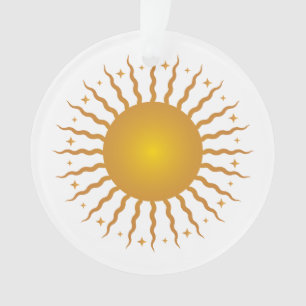 Hier komt het zonacryl Ornament