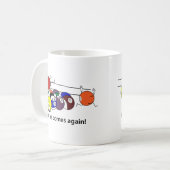 Hier komt hij mokken (Voorkant links)