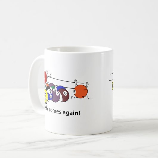 Hier komt hij mokken (Voorkant links)