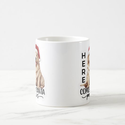 Hier komt Santa Paws Koffiemok (Center)