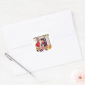 Hier komt Sinterklaas / Stickers (Envelop)