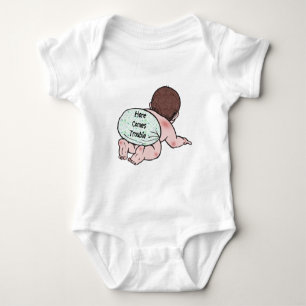Hier komt Trouble Baby Romper