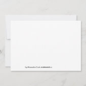 Hier Lily dans demain pluie Carte postale (Dos)