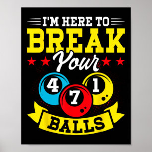 Hier om je leven te breken poster