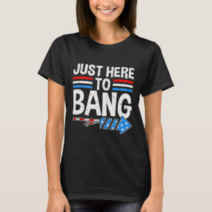 Hier om Shirt vuurwerk te vieren 4e