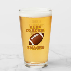 Hier om snacks te scoren glas