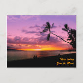 Hier vandaag naar Maui Briefkaart (Voorkant)