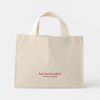 Hier vindt u de Bride Emergency Kit Travel Accesso Mini Tote Bag