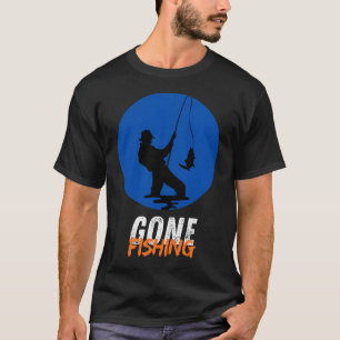 Hier Visje Visje Visje - Visjacht Grappige Uitdruk T-shirt