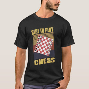 Hier voor Battle Schaakbord Krijger Strategische G T-shirt
