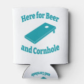 Hier voor Beer en Cornhole Blikjeskoeler (Achterkant)
