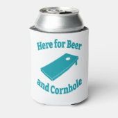 Hier voor Beer en Cornhole Blikjeskoeler (Blikje Achterkant)
