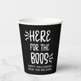 Hier voor de Boos Halloween Disposable Papieren Bekers