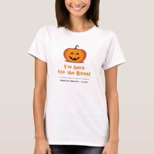 "Hier voor de Boos" Halloween T-Shirt