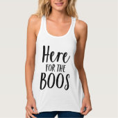 Hier voor de Boos Halloween Tanktop (Voorkant)