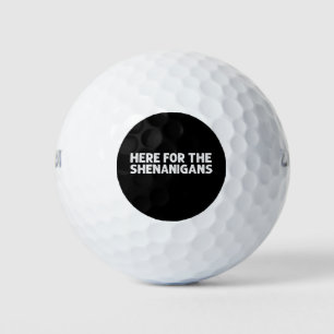 Hier voor de grapjes Groene St. Patrick's Dag Golfballen