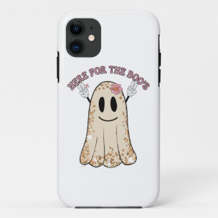 HIER VOOR DE grappige, spookachtige halloween gees iPhone 11 Hoesje