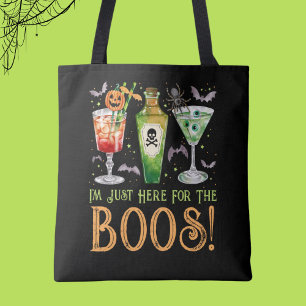Hier voor de Halloween cocktails Draagtas