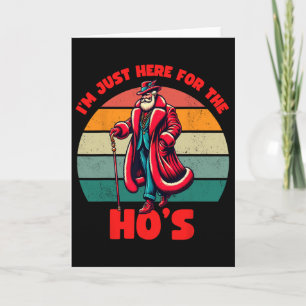 Hier voor de Hos Ongepaste Kerstman Xmas Stout Kaart