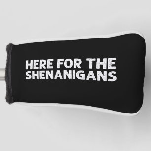 Hier voor de Shenanigans Green St Patrick's Day Golfheadcover