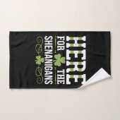 Hier voor de Shenanigans Irish Ireland St. Patrick Handdoek (Handdoek)