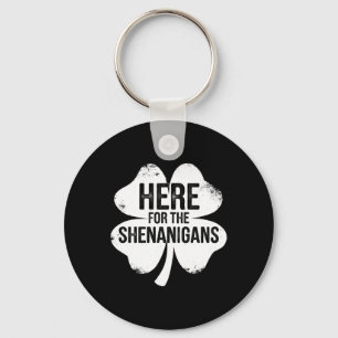 Hier voor de Shenanigans St. Patrick's Day Geluk S Sleutelhanger