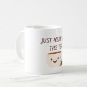 Hier voor de thee koffiemok (Voorkant links)