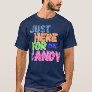 Hier voor het Snoep Funny Halloween Snoep Hall T-shirt