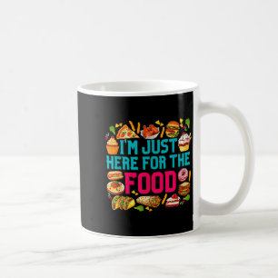 hier voor Het Voedsel Grappig Foodie Humor Snackli Koffiemok