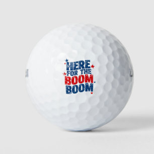 Hier voor The Boom 4 juli Patriottisch Golfballen