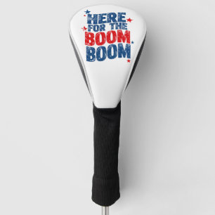 Hier voor The Boom 4th of July Patriottisch Golfheadcover