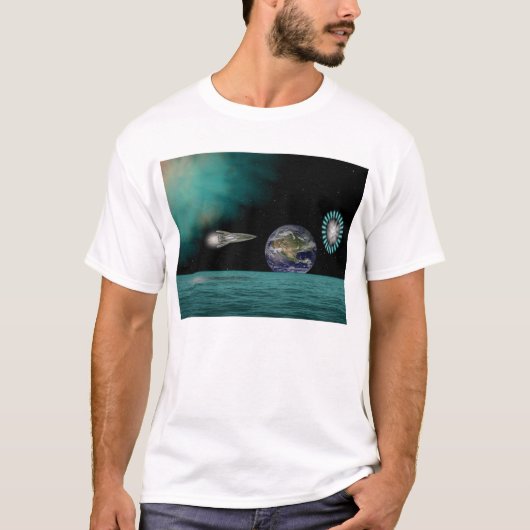 Hier wegkomen! t-shirt (Voorkant)