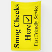 Hier zeven meter spandoek (Verticaal)
