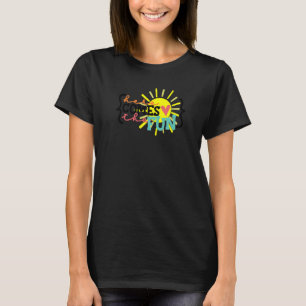 Hier zie je de vun Sunshine Tropical Summer Vibes T-shirt