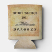 Hier zie je Dragons-koeler Blikjeskoeler (Achterkant)