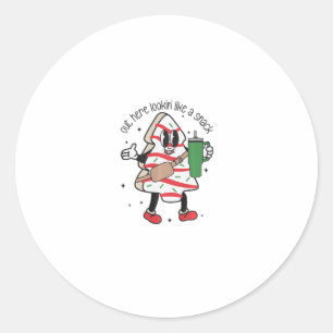 Hier ziet het eruit als een snack boojee schattige ronde sticker