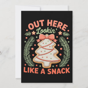Hier ziet het eruit als Snack Debbie Cakes Kerstmi Kaart
