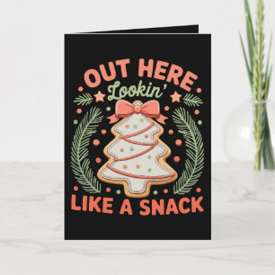 Hier ziet het eruit als Snack Debbie Cakes Kerstmi Kaart