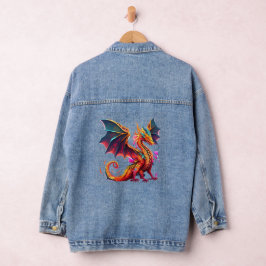 Hier zijn er tekenen denim jacket