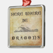 Hier zijn er tekenen metalen ornament (Links)