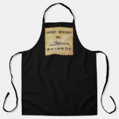 Hier zijn er tekenen schort (Voorkant)