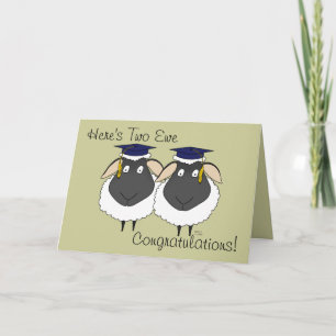 Hier zijn twee felicitaties! kaart