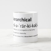 Hierarchical - Pronunciation Assistant  Extra Grote Beker (Voorkant)