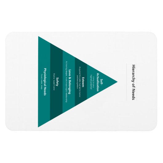 Hierarchy of Needs Magneet (Horizontaal)